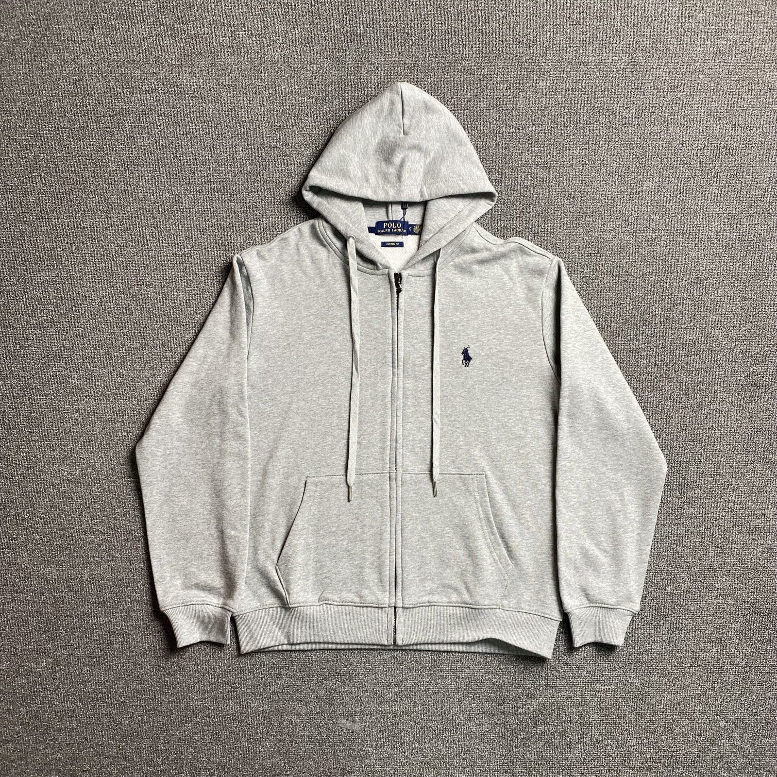 Ralph Lauren Zip Up Grey - Image 2