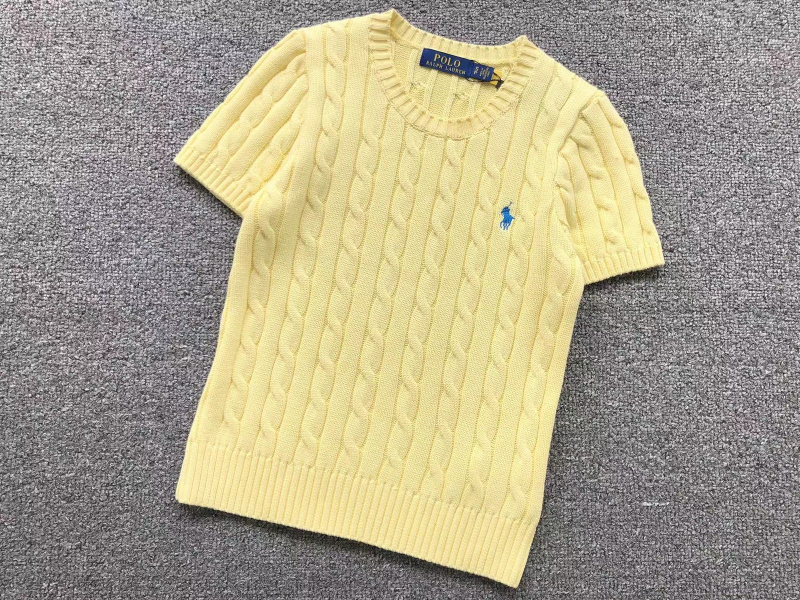 Ralph Lauren Knit Polo Yellow - Image 2