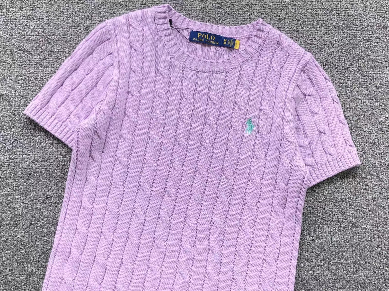 Ralph Lauren Knit Polo Purple - Image 2