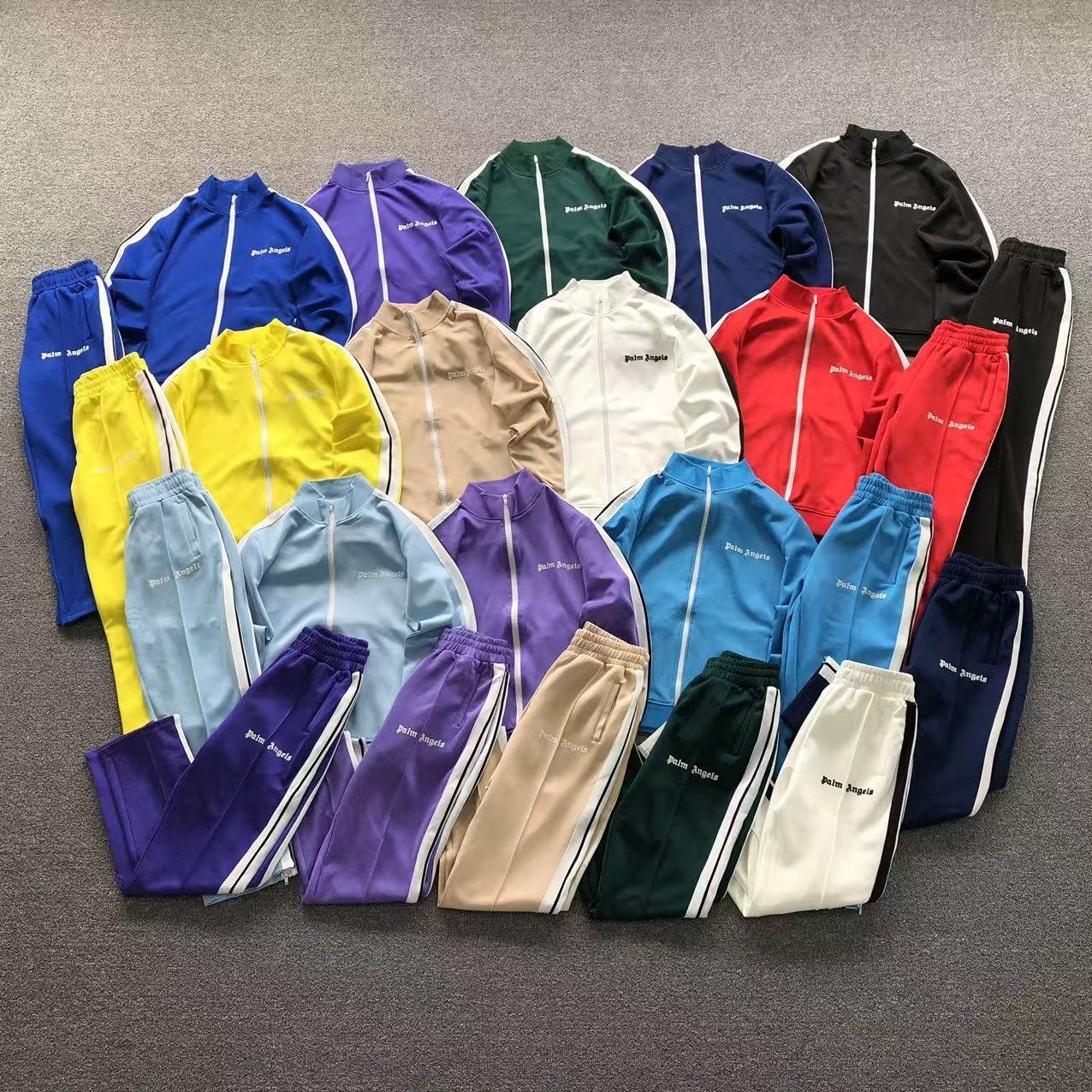 Palm Angels Tracksuit Jacket Red - Image 2