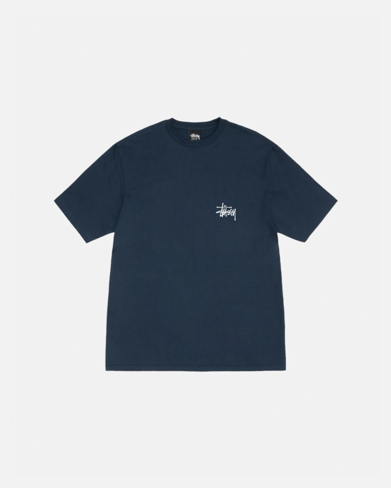 Stussy basic navy tee