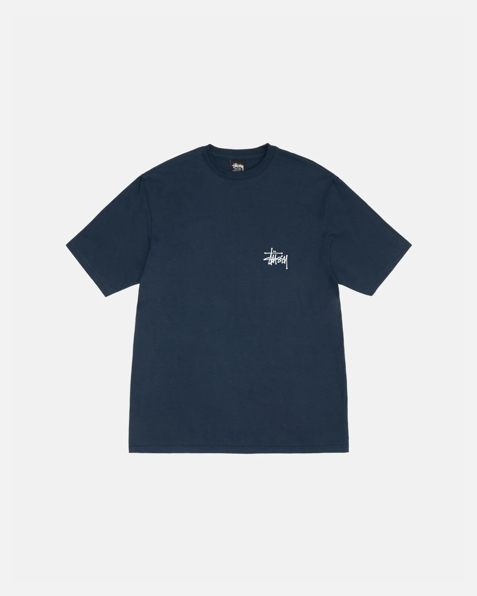 Stussy basic navy tee