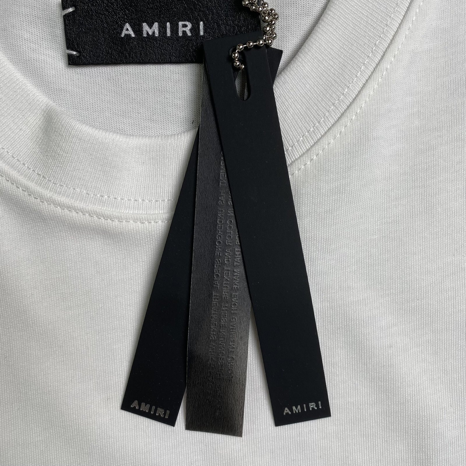 Amiri Lettering Tshirt White - Image 3