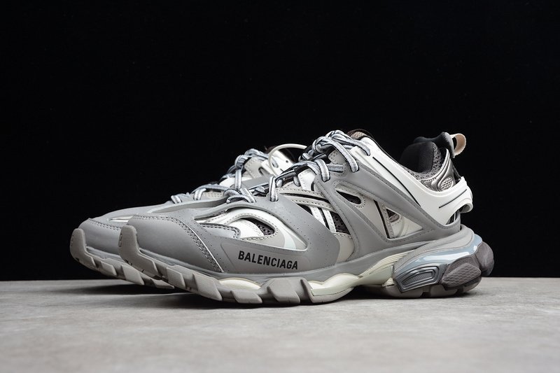 Balenciaga Track Trainers Grey - Image 3