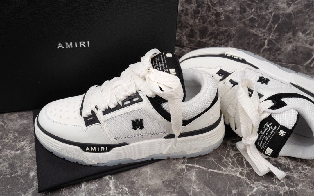 Amiri MA-1 White Black - Image 3
