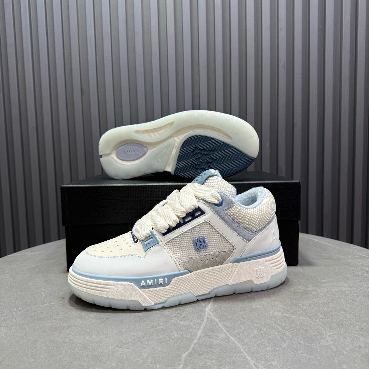 Amiri MA-1 White Blue - Image 3