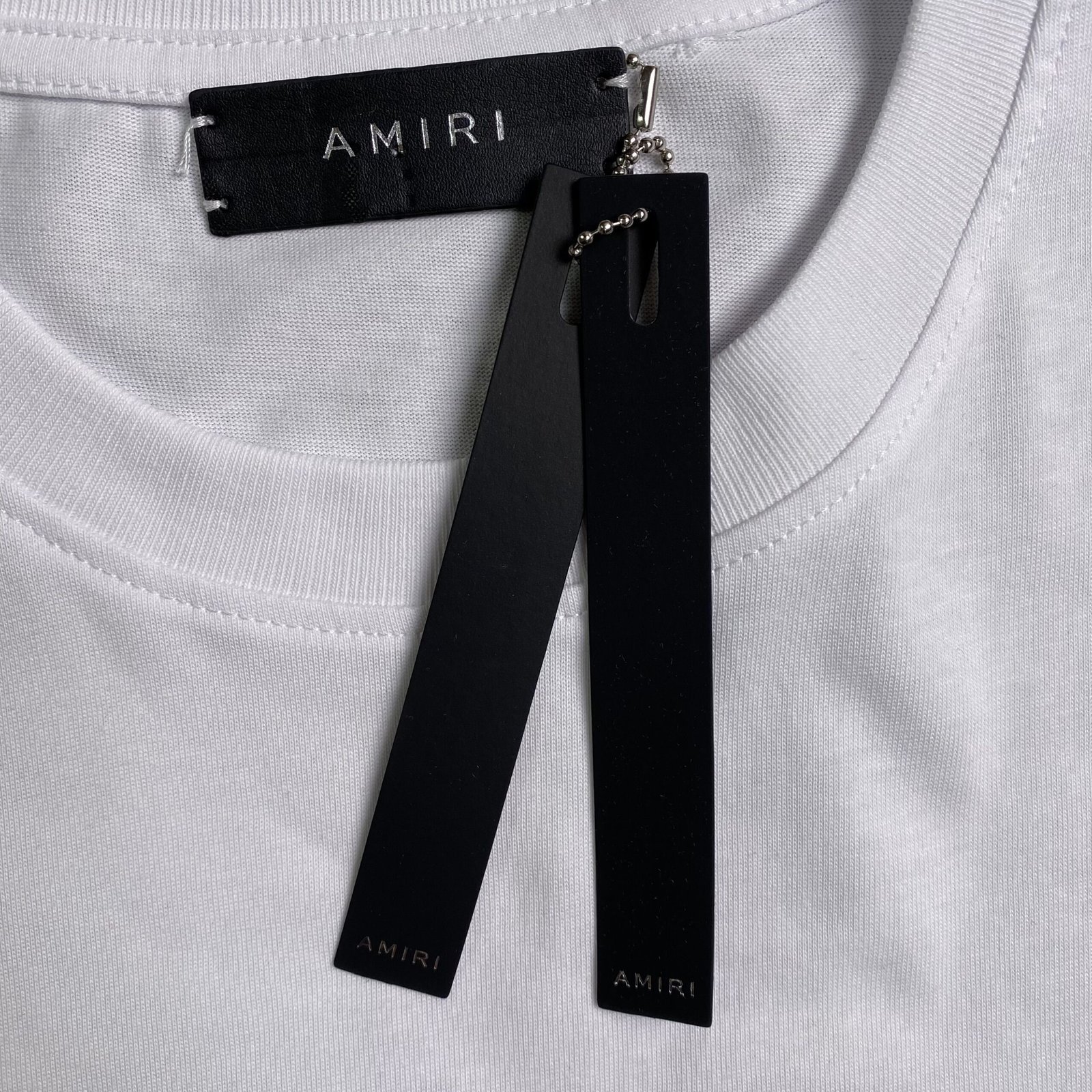 Amiri Rabbit Logo Tshirt White - Image 3