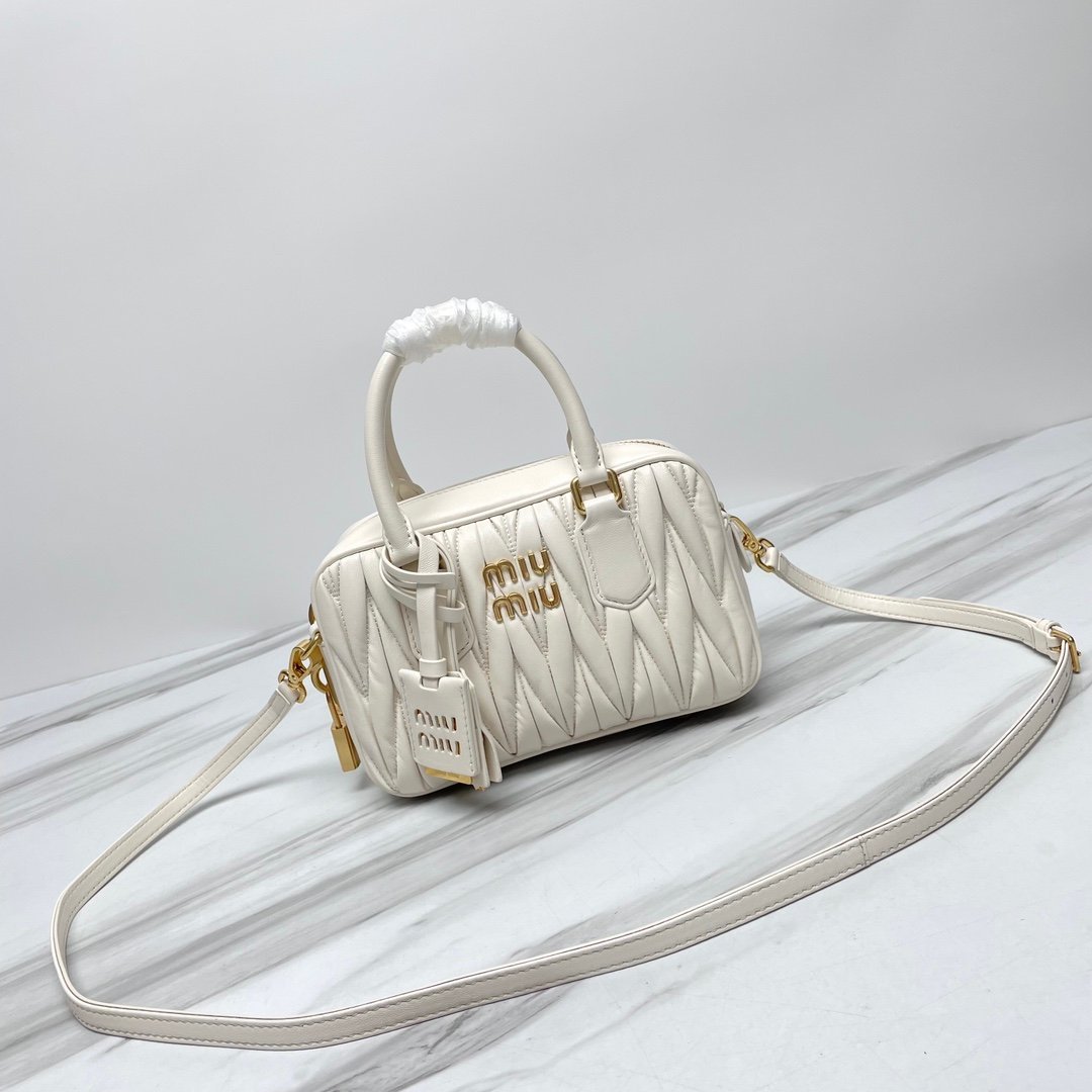 Miu Miu Arcadie Bag White - Image 3