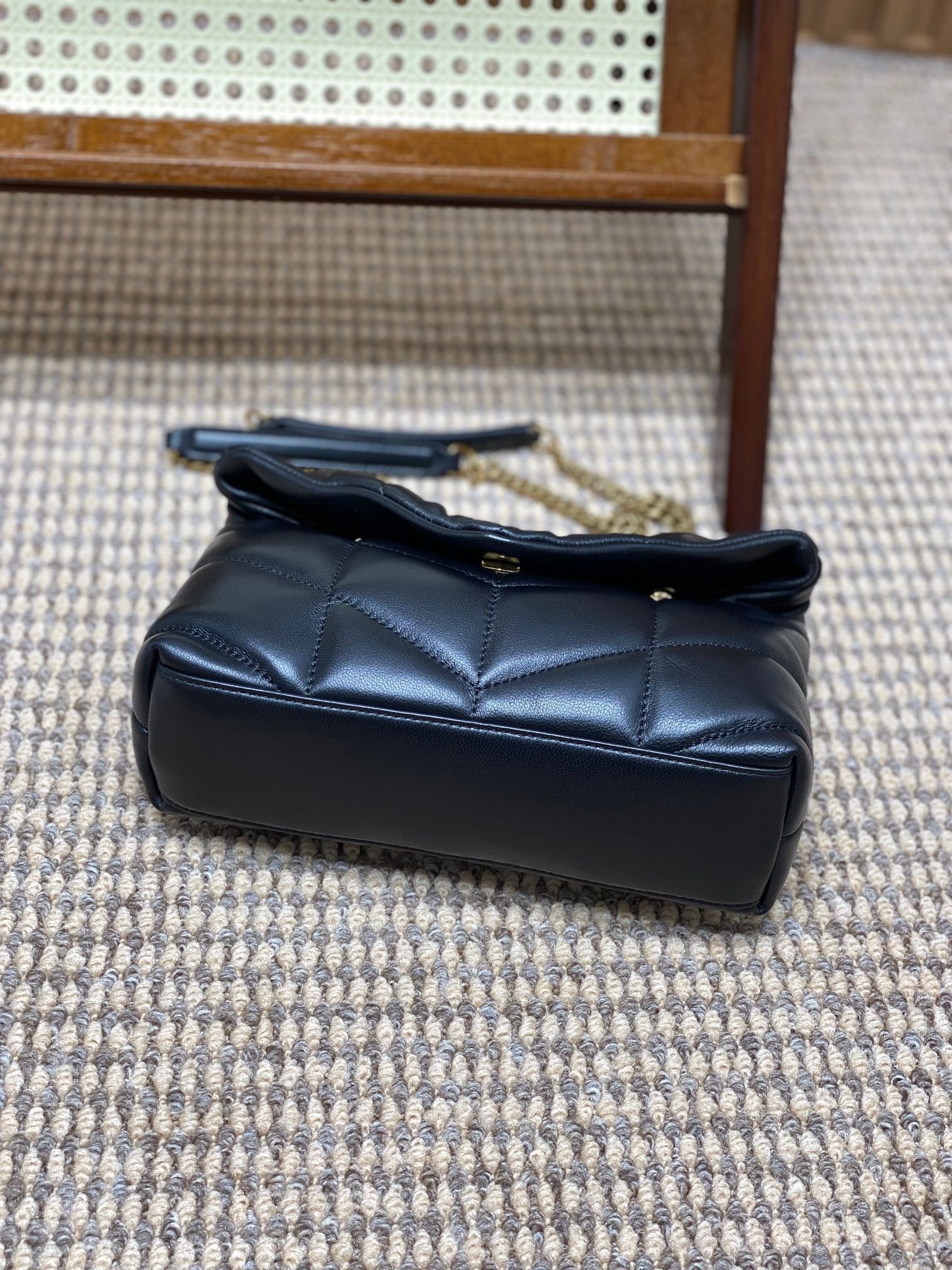 Yves Saint Laurent Puffer Small Bag Black - Image 3