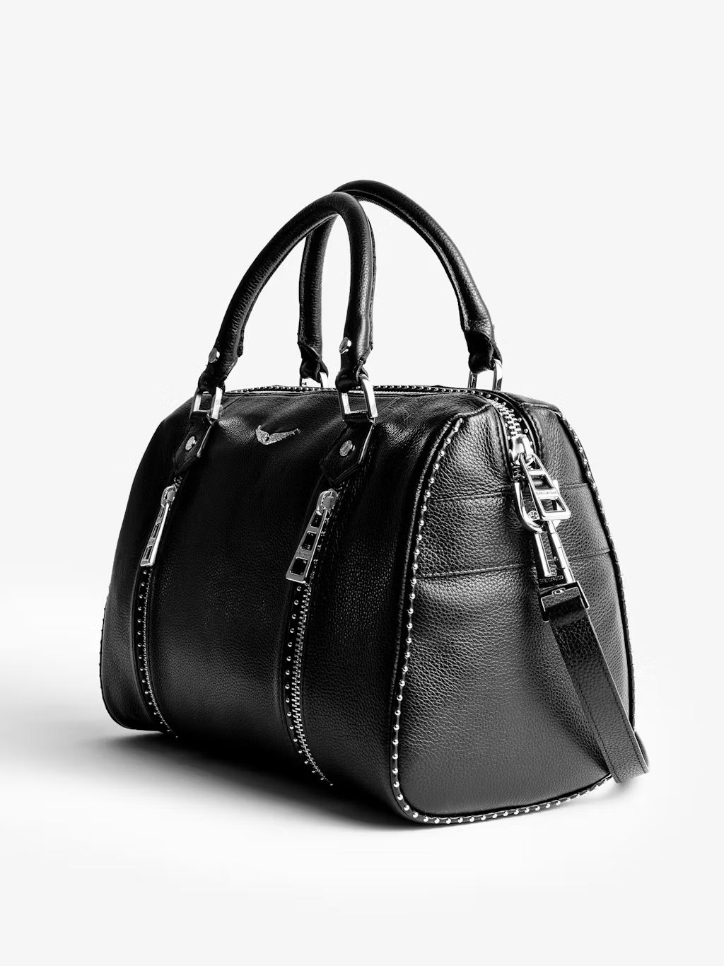 Zadig&Voltaire Medium Studs Bag Black - Image 3