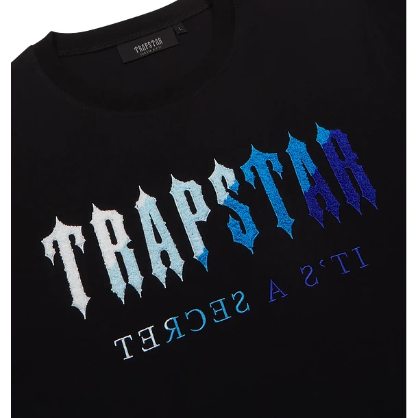 Trapstar Chenille Decoed Short Set - Black Ice Flavours 2.0 Edition - Image 3