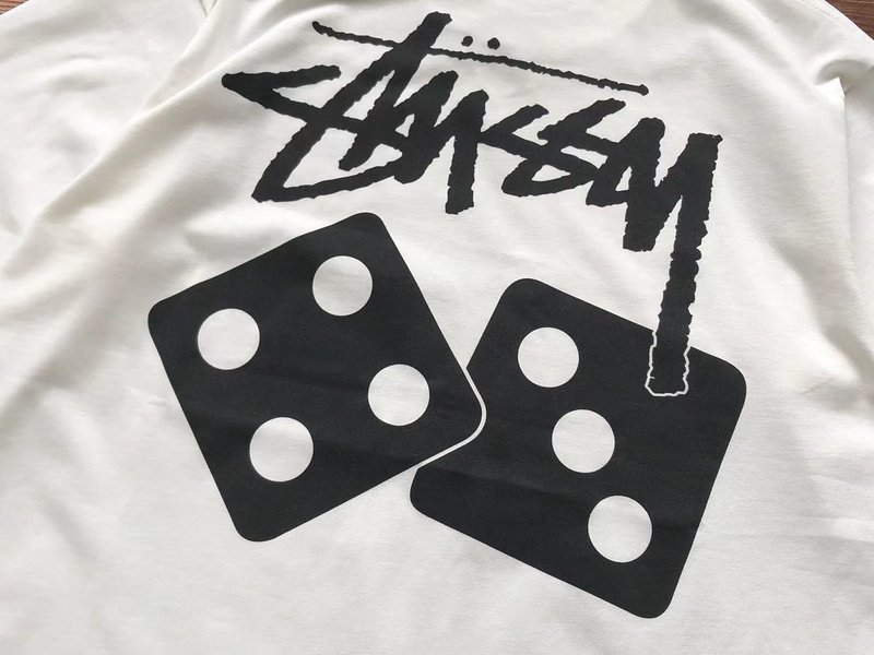 Stussy Dice Tshirt White - Image 3