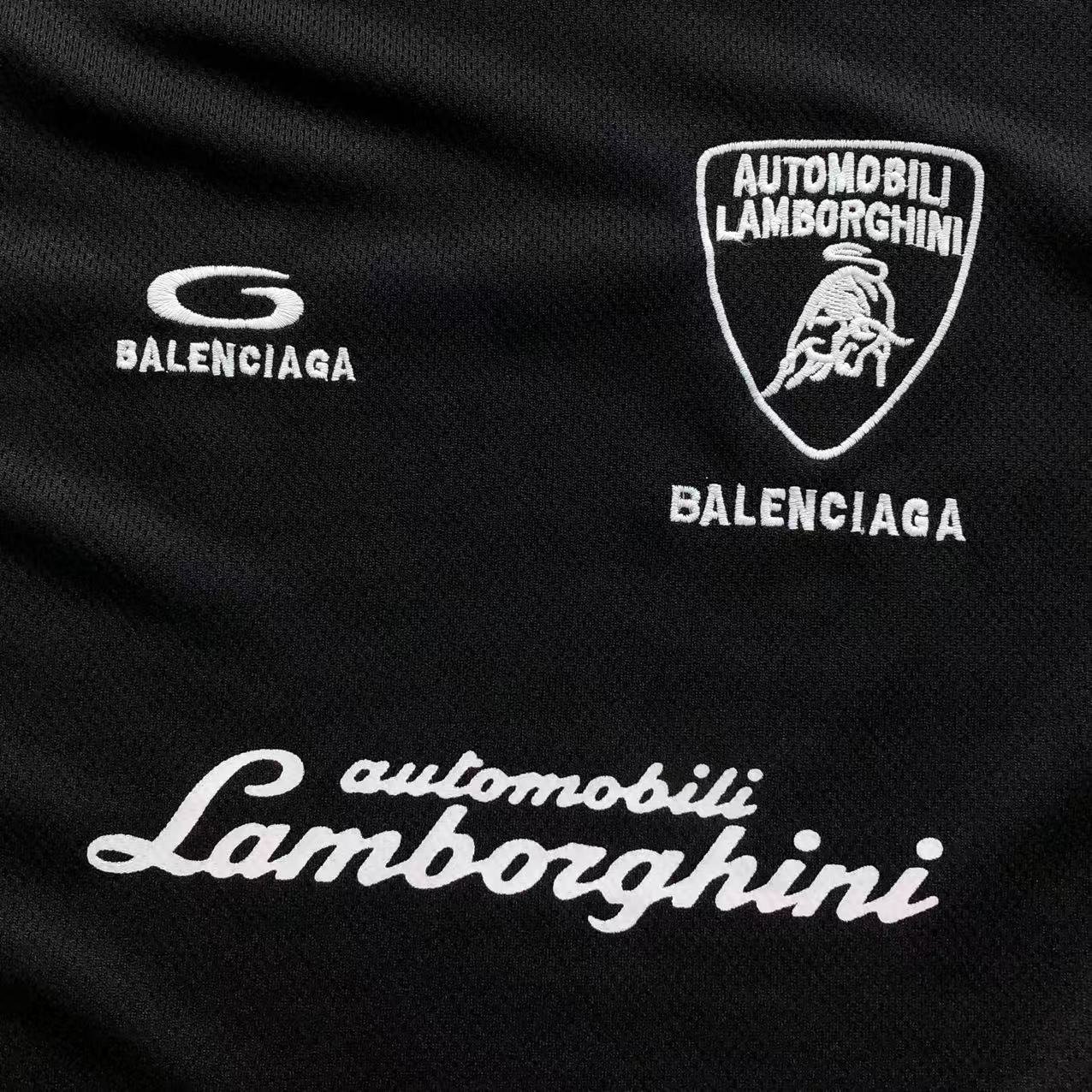 Balenciaga Lamborghini Tshirt Black - Image 3