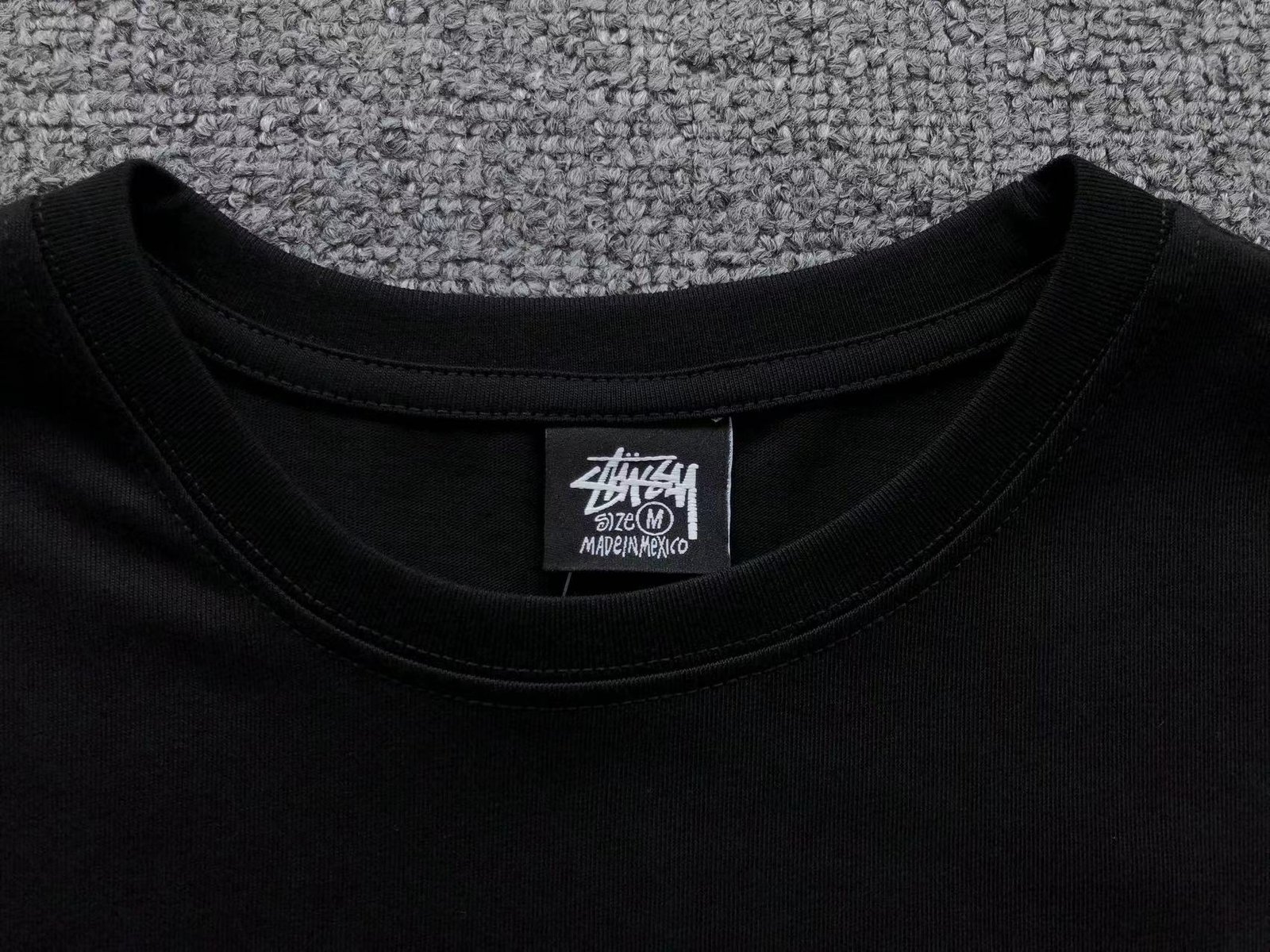 Stussy x Nike Tshirt Black - Image 3
