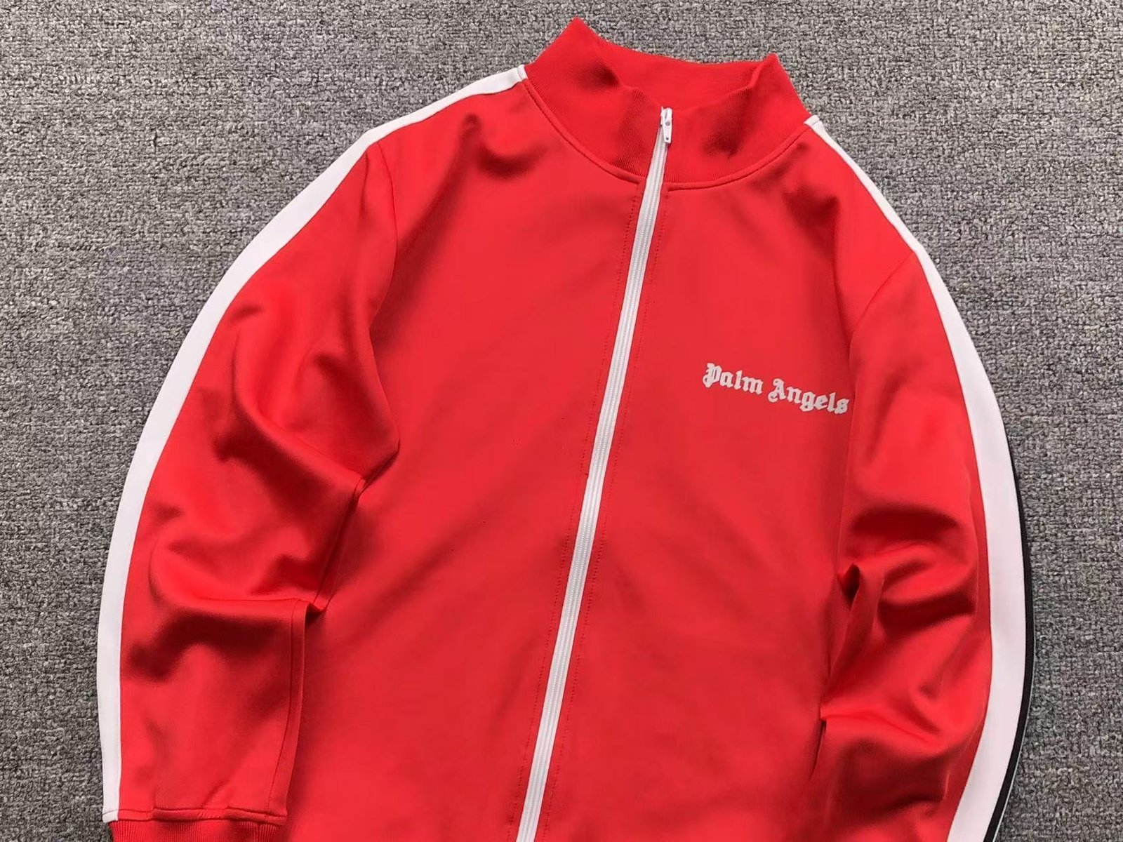 Palm Angels Tracksuit Jacket Red - Image 3