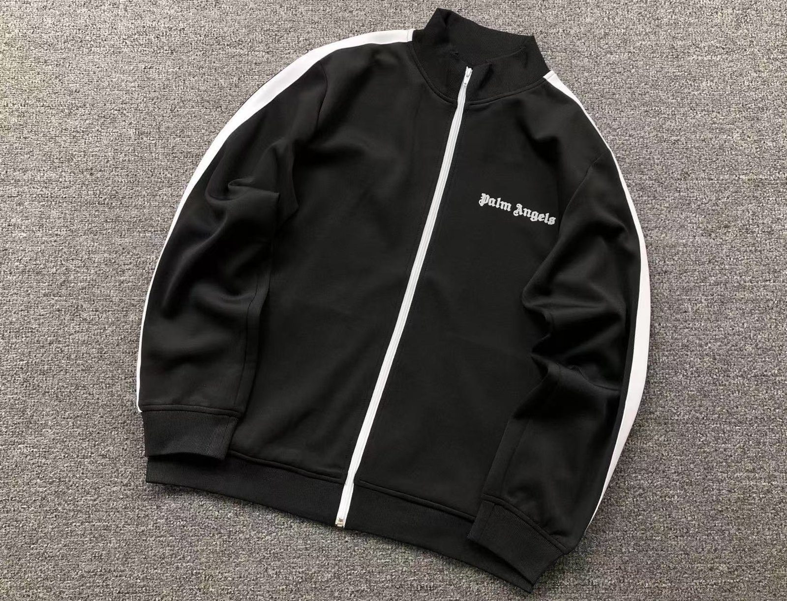 Palm Angels Tracksuit Jacket Black - Image 3