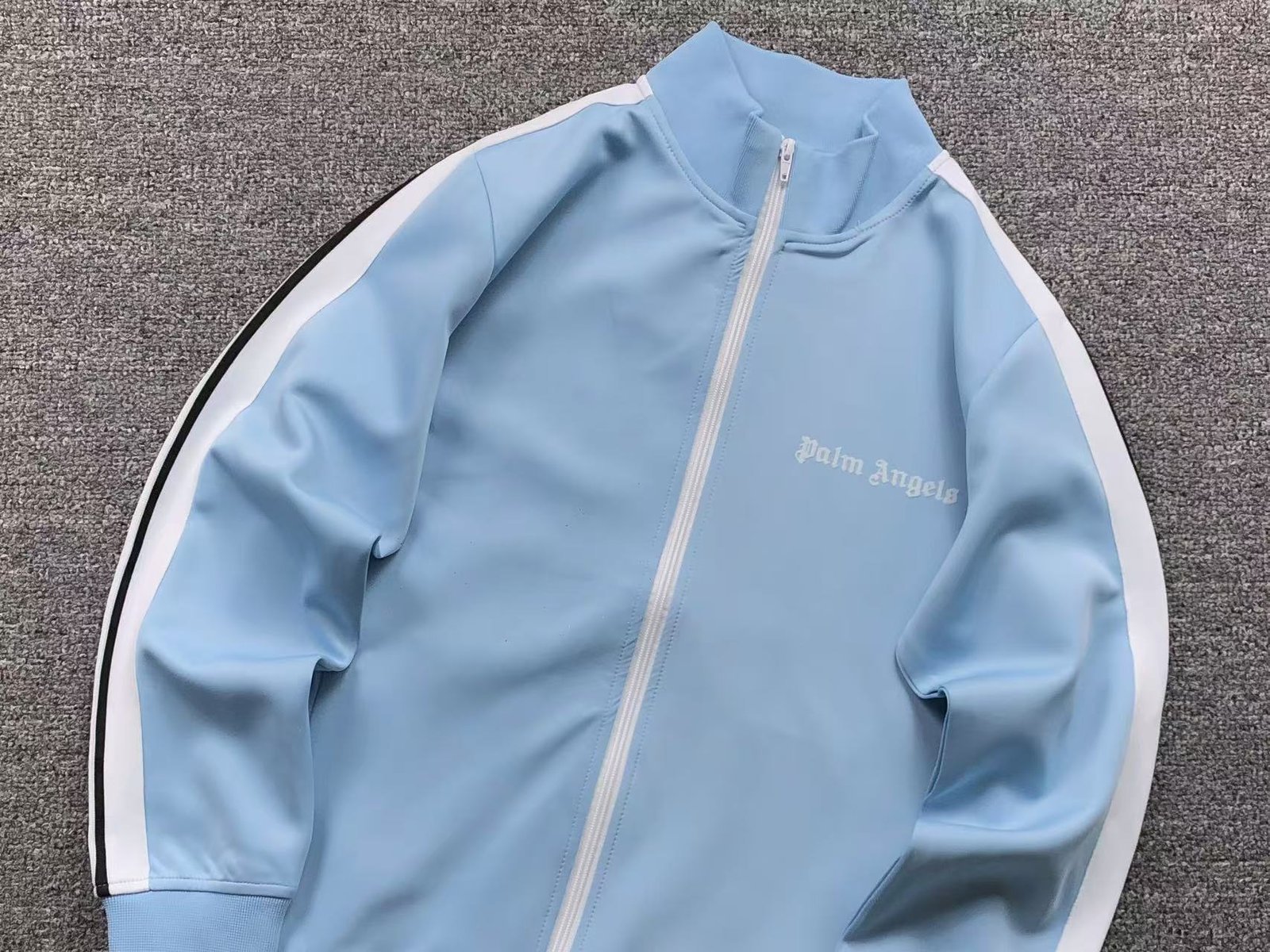 Palm Angels Tracksuit Jacket Blue - Image 3