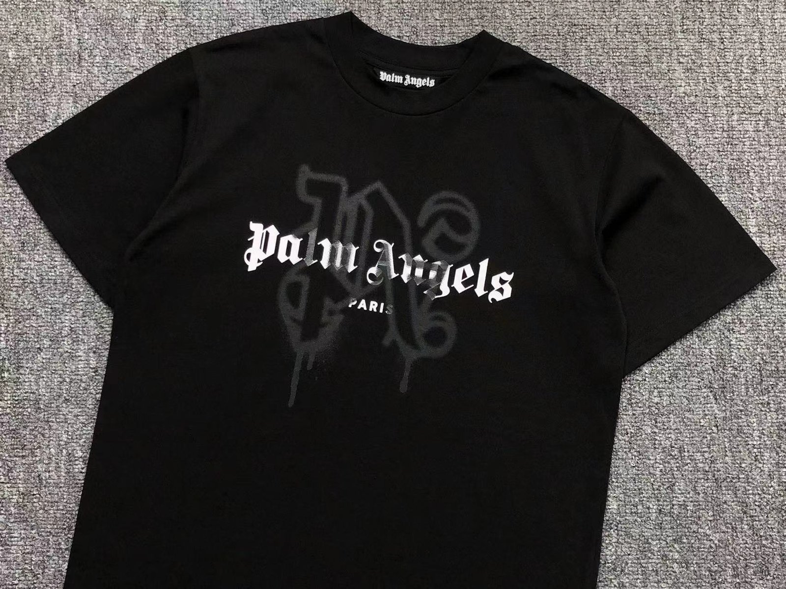 Palm Angels Los Angeles Tshirt Black - Image 3