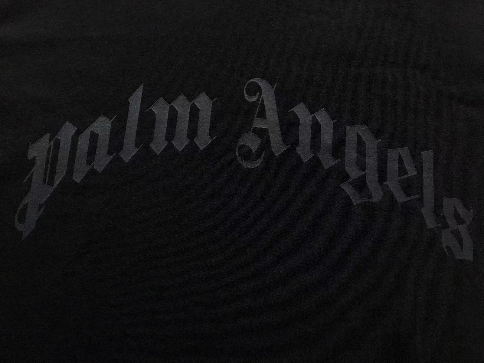 Palm Angels Logo Tshirt Black - Image 3