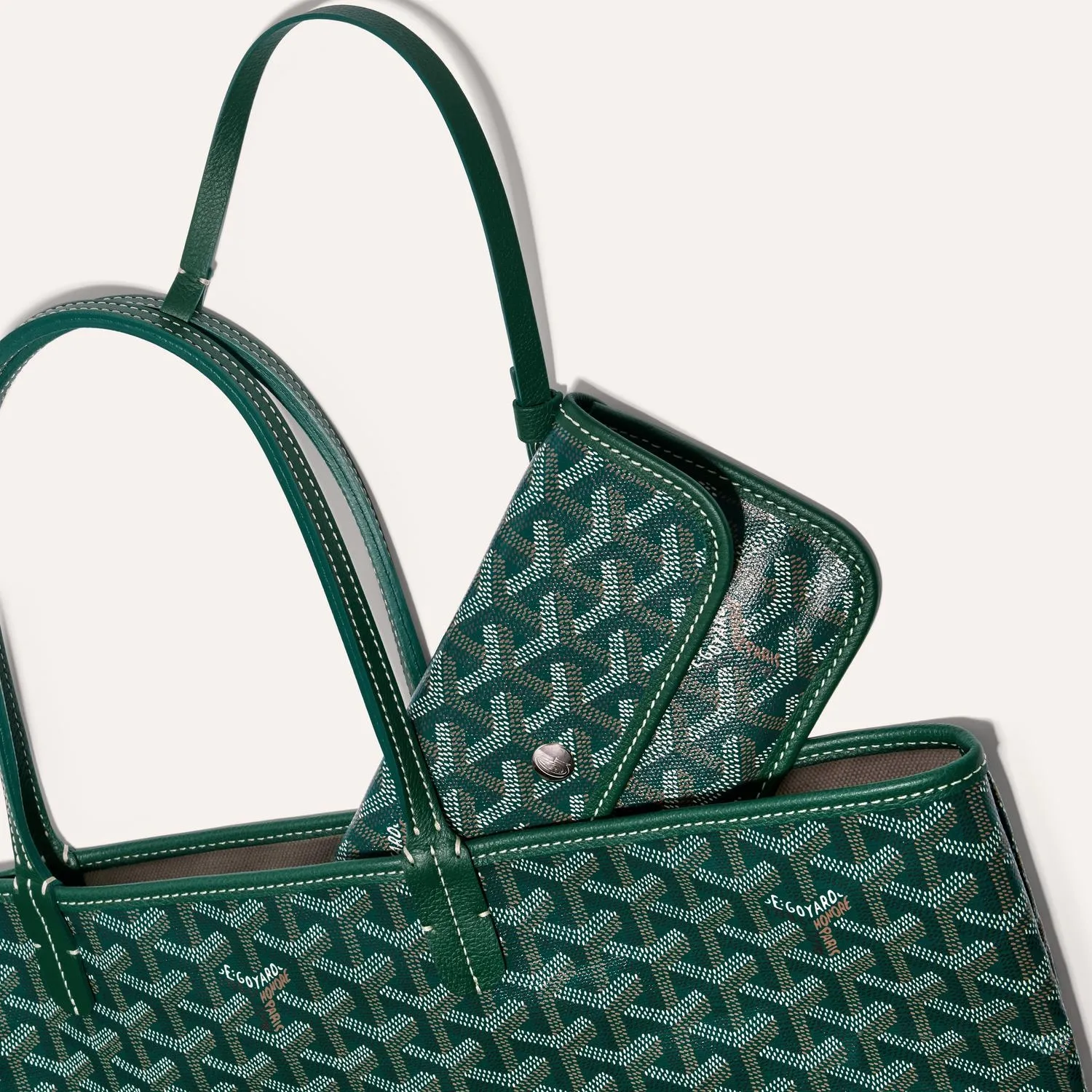 Goyard Artois PM Bag Green - Image 3