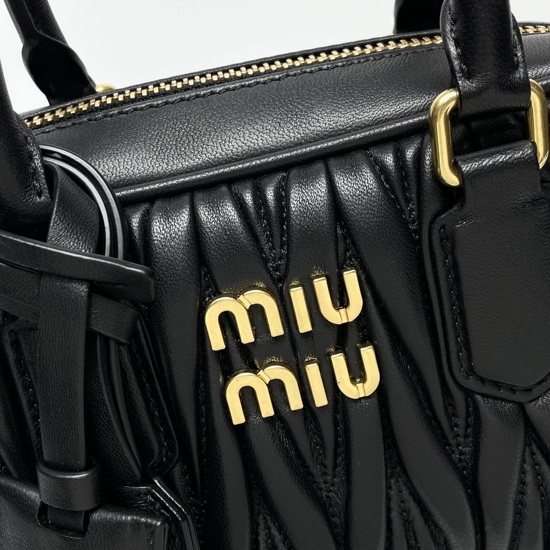 Miu Miu Arcadie Bag Black - Image 4