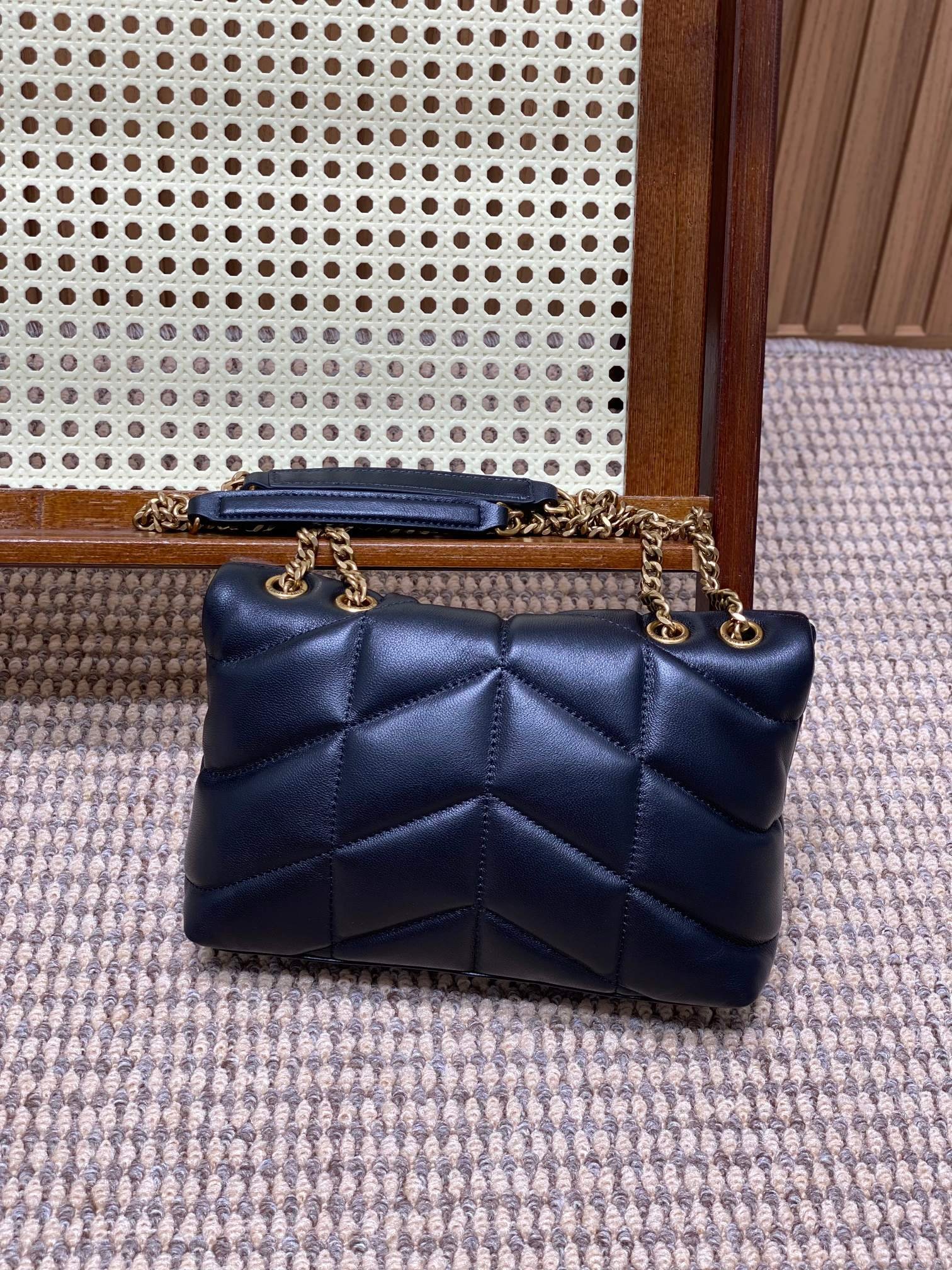 Yves Saint Laurent Puffer Small Bag Black - Image 4