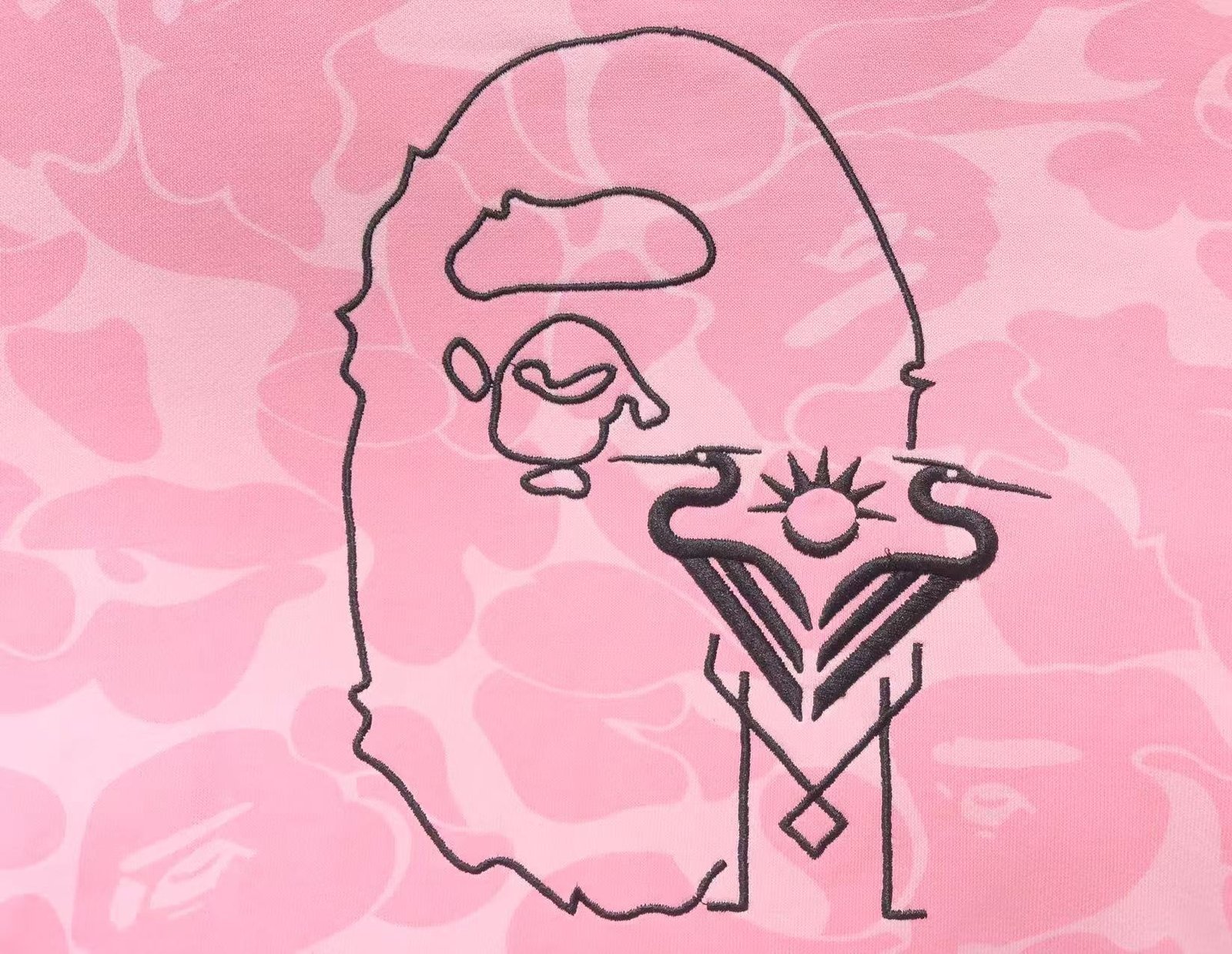 Bape Miami Pink Hoodie - Image 4