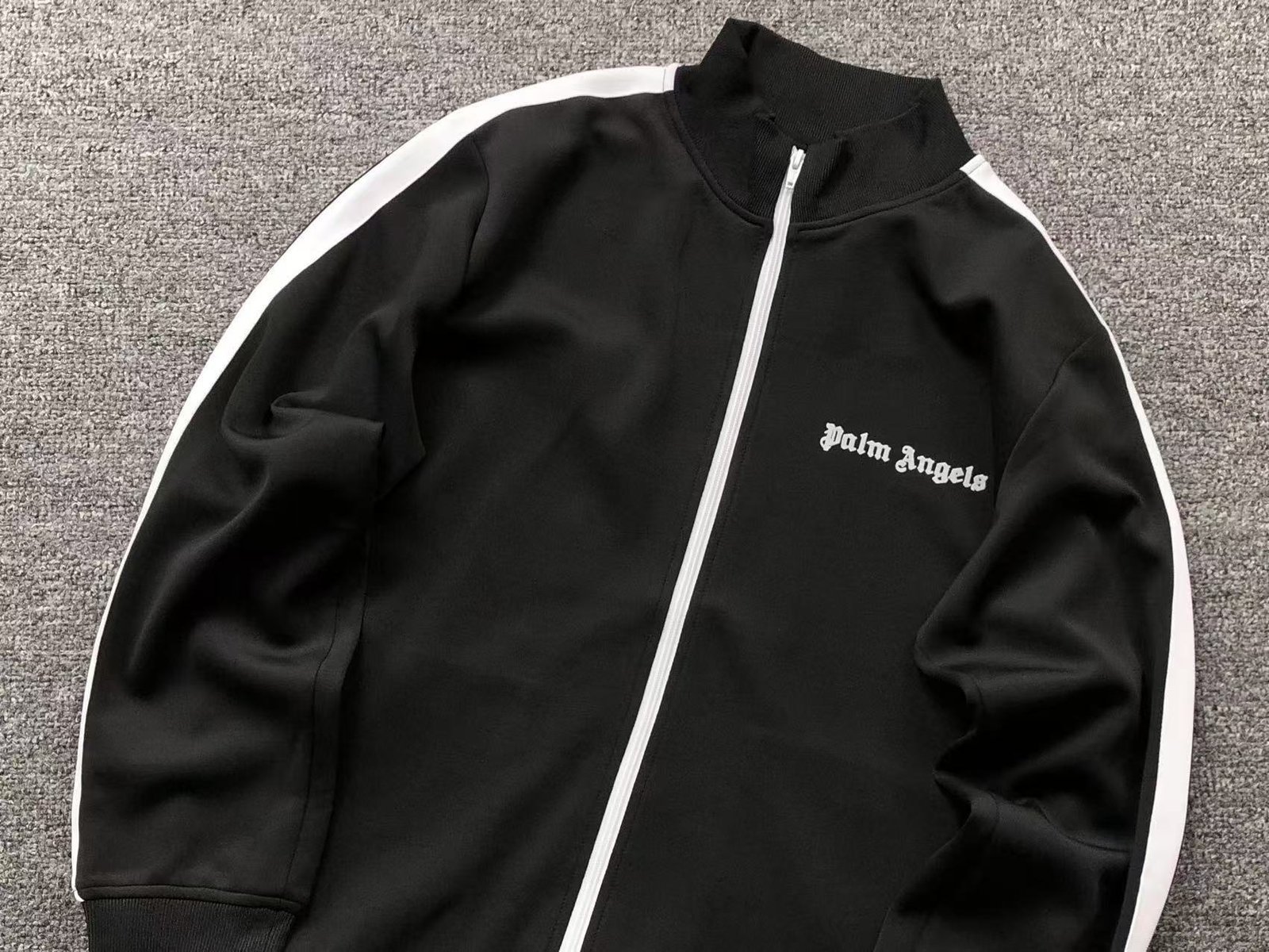 Palm Angels Tracksuit Jacket Black - Image 4