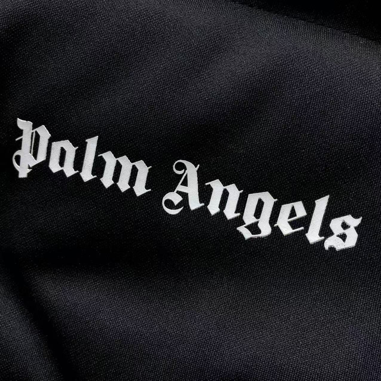 Palm Angels Moncler Puffer Jacket Black - Image 4