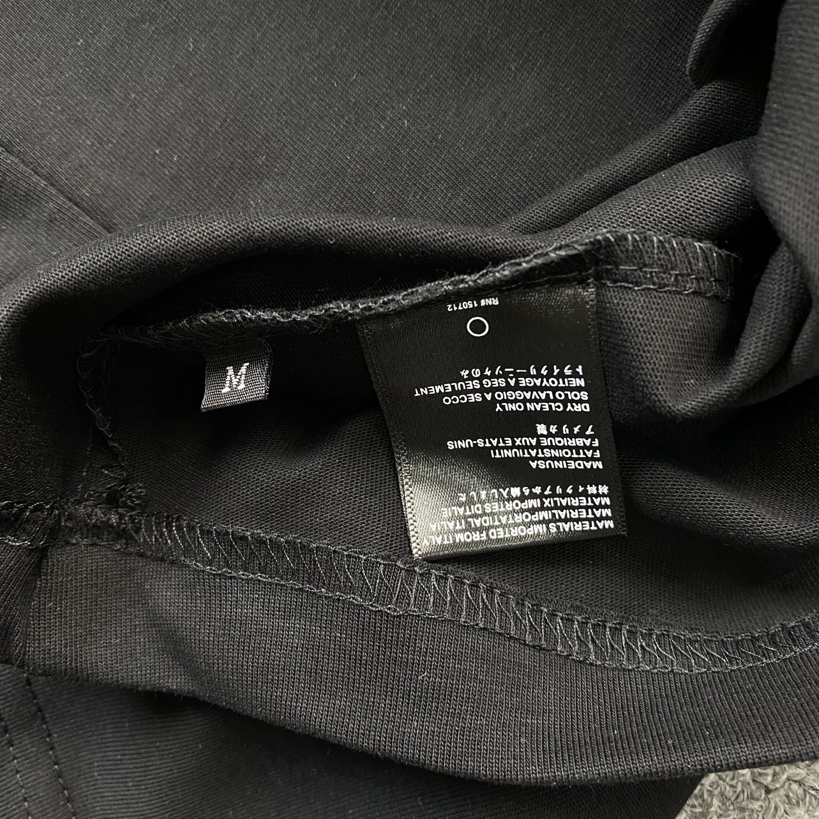 Amiri Bar Logo Tshirt Black - Image 4