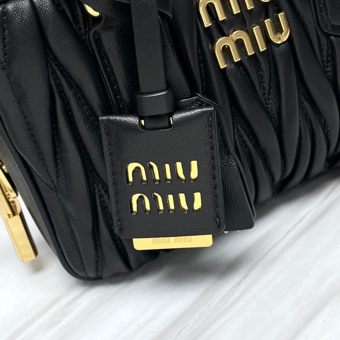 Miu Miu Arcadie Bag Black - Image 5