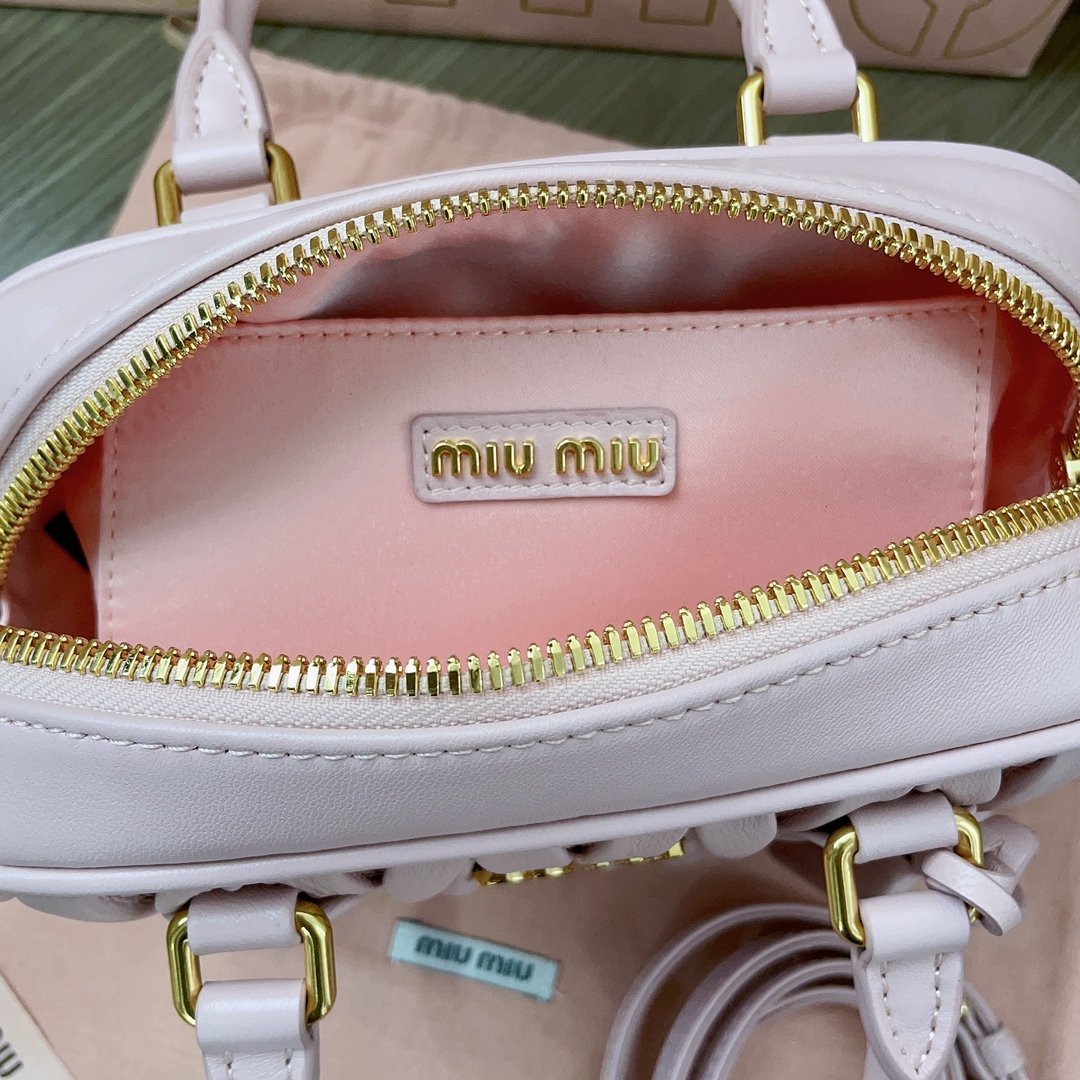 Miu Miu Arcadie Bag Pink - Image 5