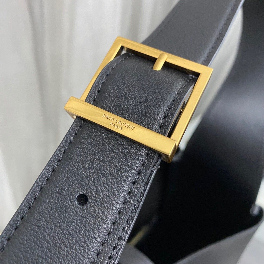 Yves Saint Laurent Supple Large Bag Black - Image 5