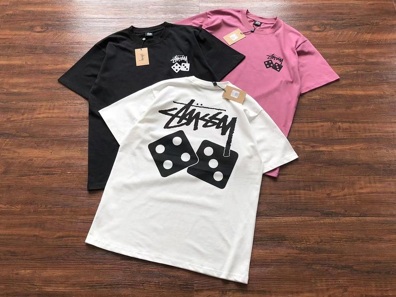 Stussy Dice Tshirt White - Image 5