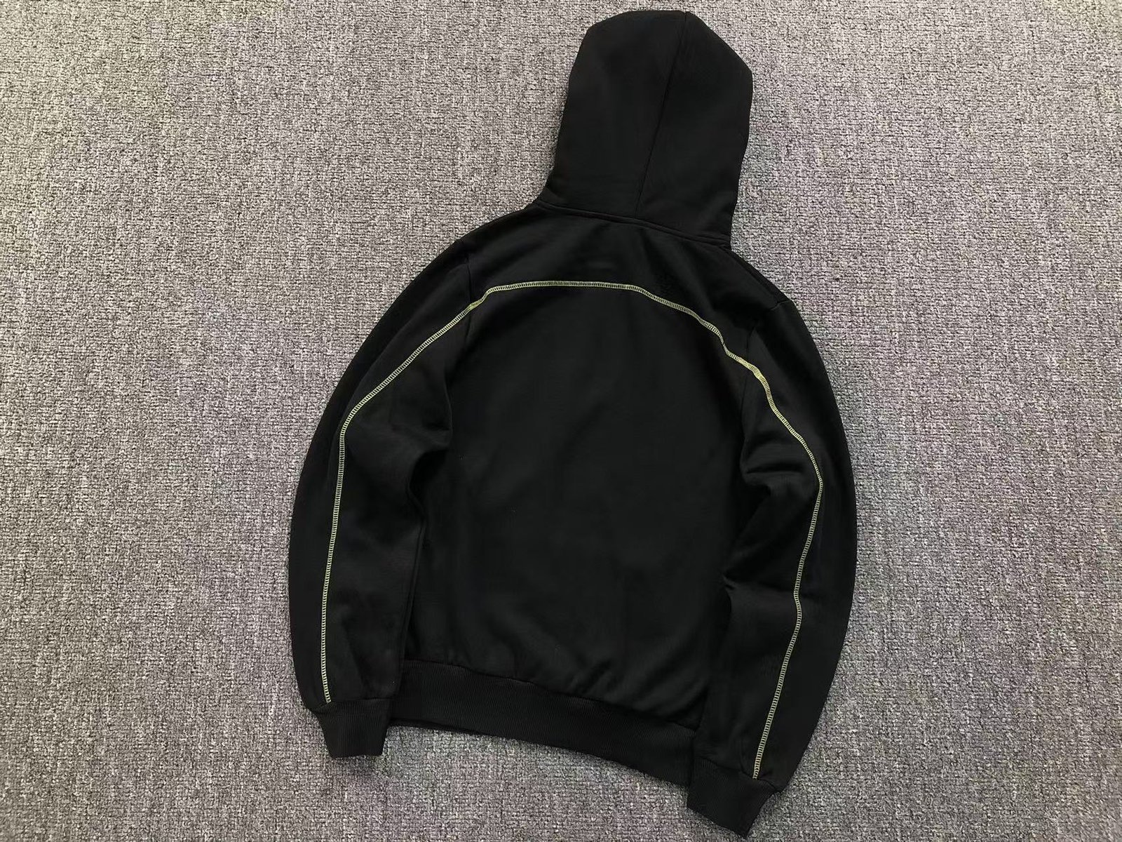 Trapstar Central Cee Irongate Chenille Arch Tracksuit Black Yellow - Image 5