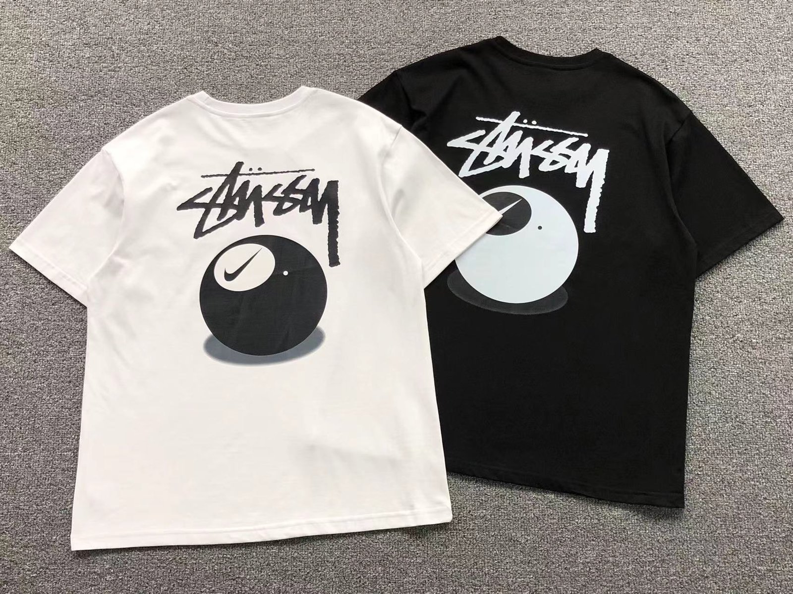Stussy x Nike Tshirt Black - Image 5
