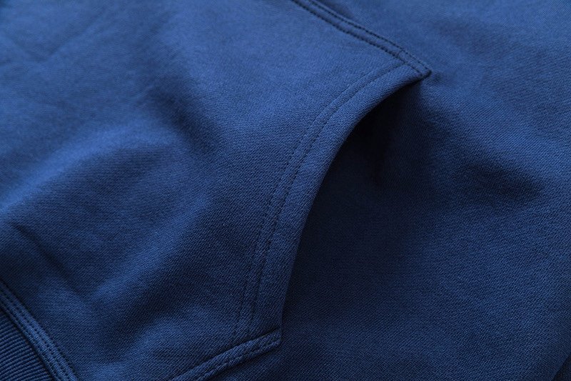 Stussy Logo Hoodie Navy - Image 5