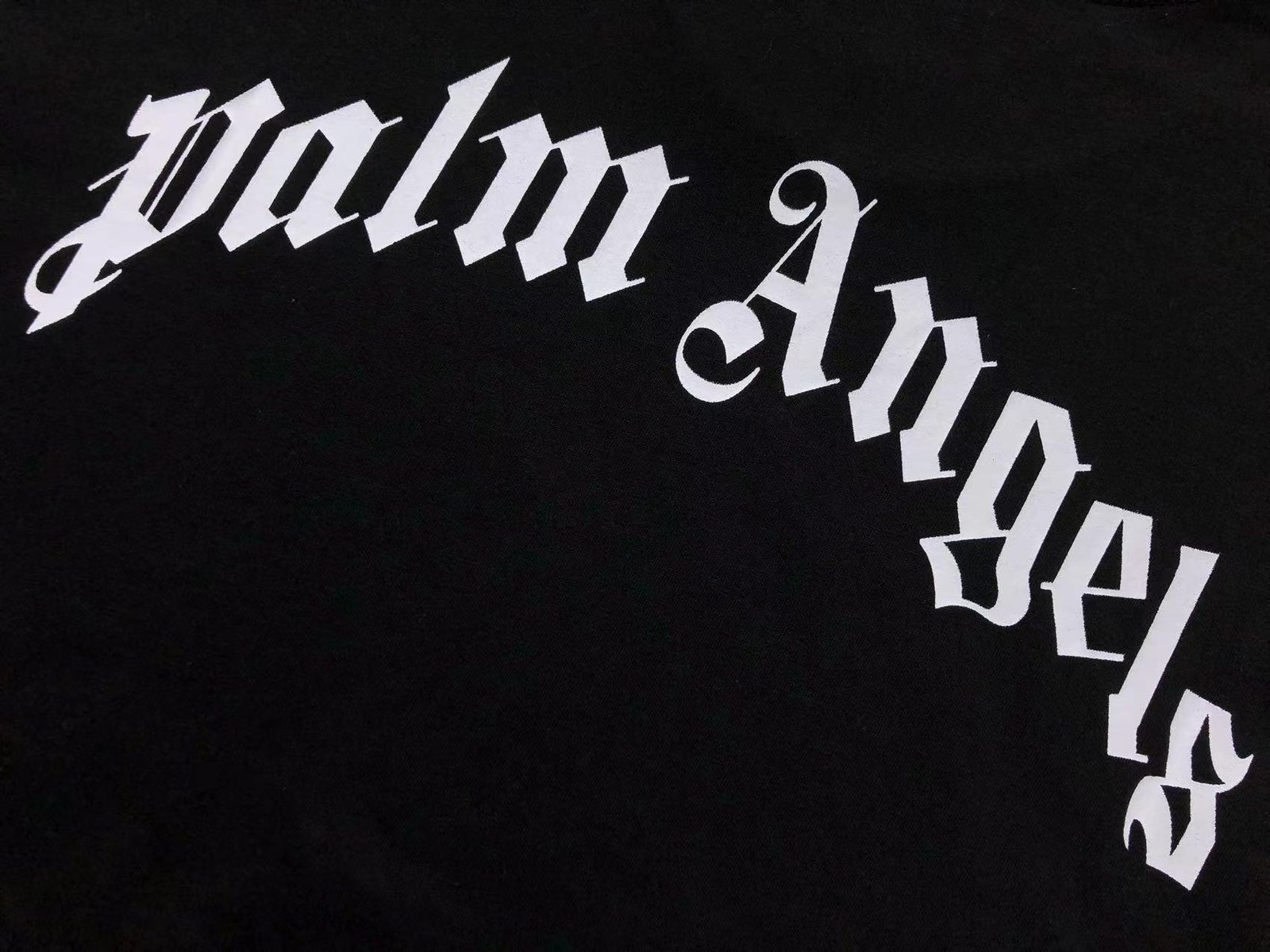 Palm Angels Teddy Tshirt Black - Image 5