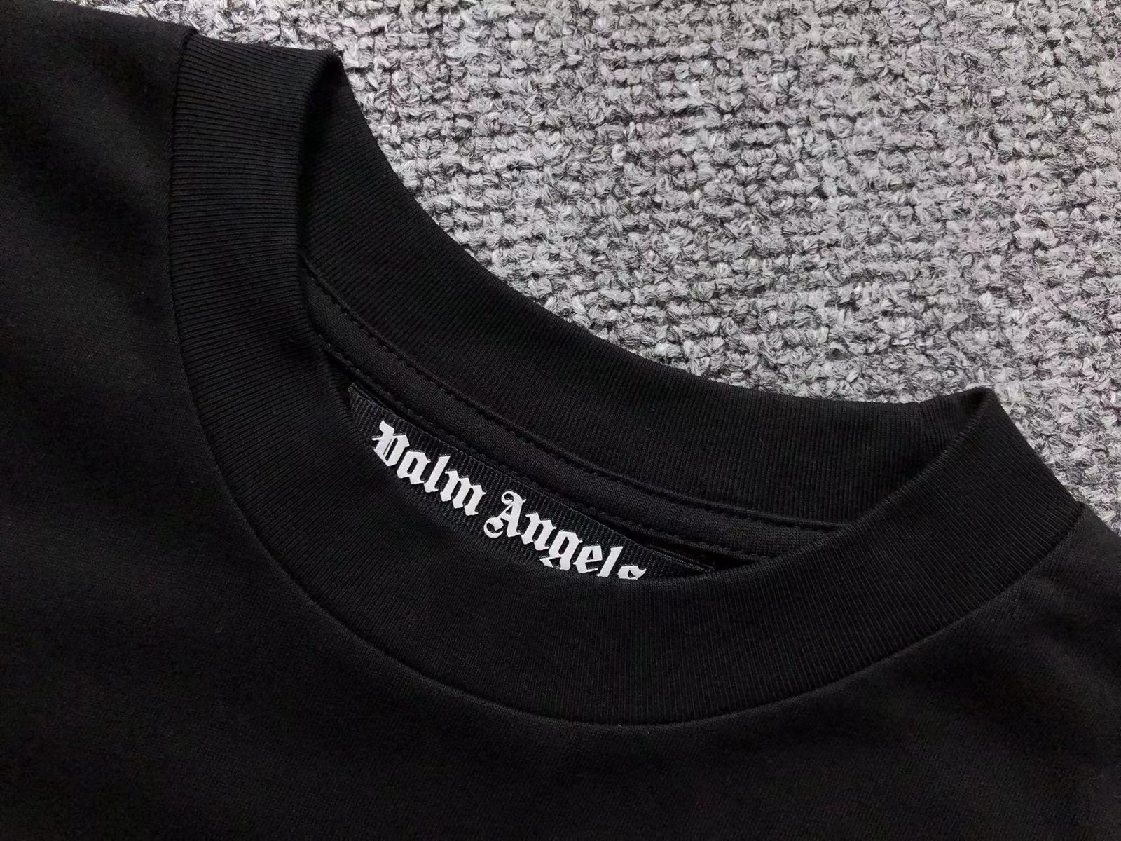 Palm Angels Los Angeles Tshirt White Grey - Image 5