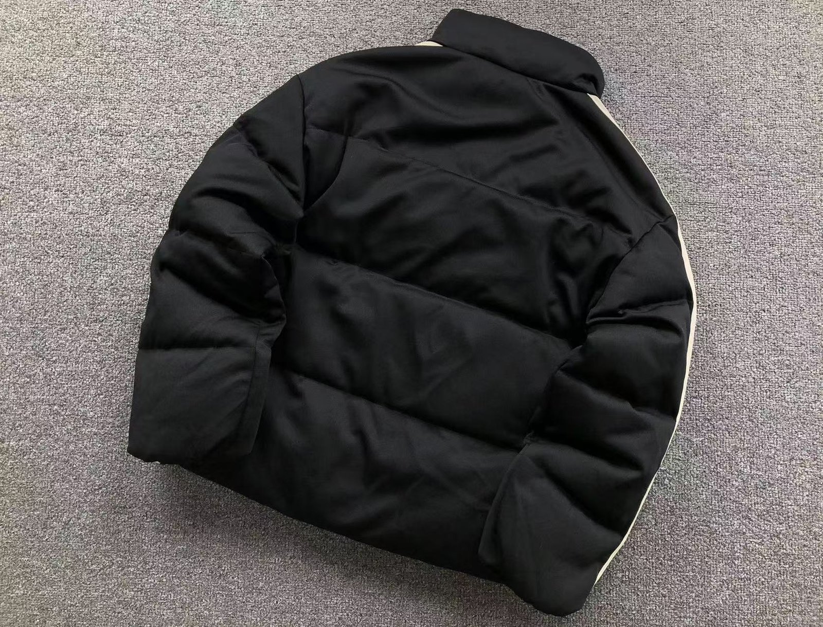 Palm Angels Moncler Puffer Jacket Black - Image 5