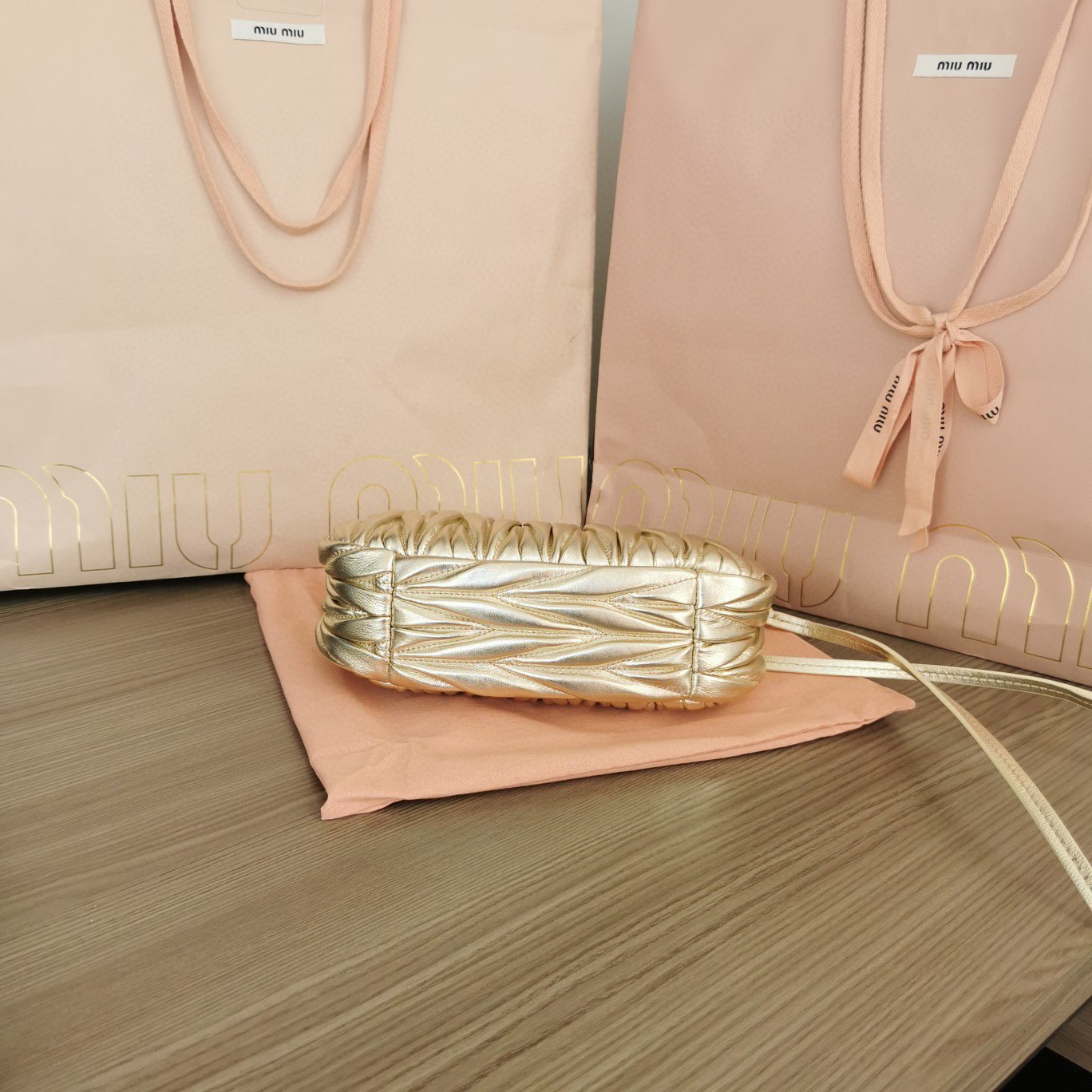Miu Miu Bag Gold - Image 5