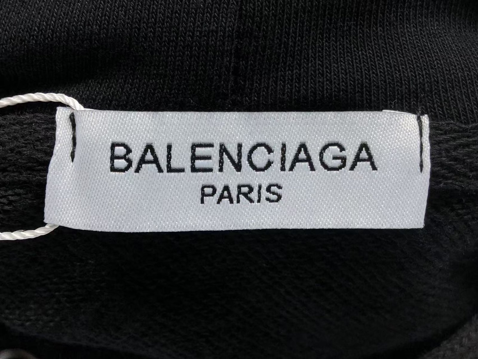 Balenciaga Political Logo Hoodie Black - Image 5