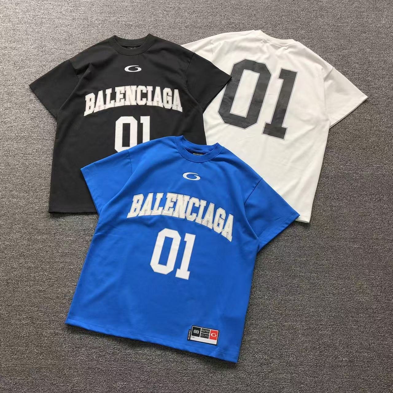 Balenciaga Basketball Tshirt White - Image 6