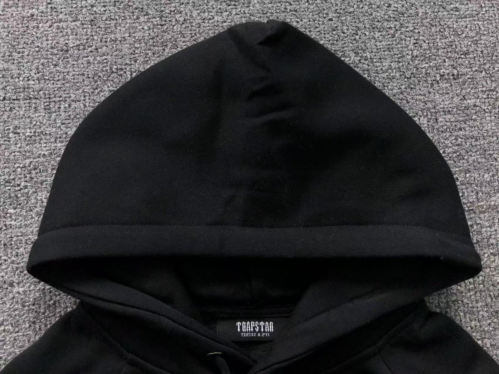 Trapstar Chenille Decoded Tracksuit Black Red - Image 6