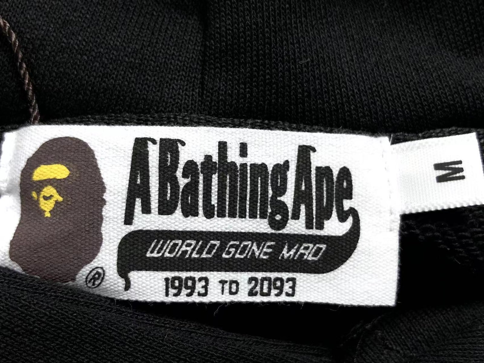 Bape Big Head Ape Black Hoodie - Image 6