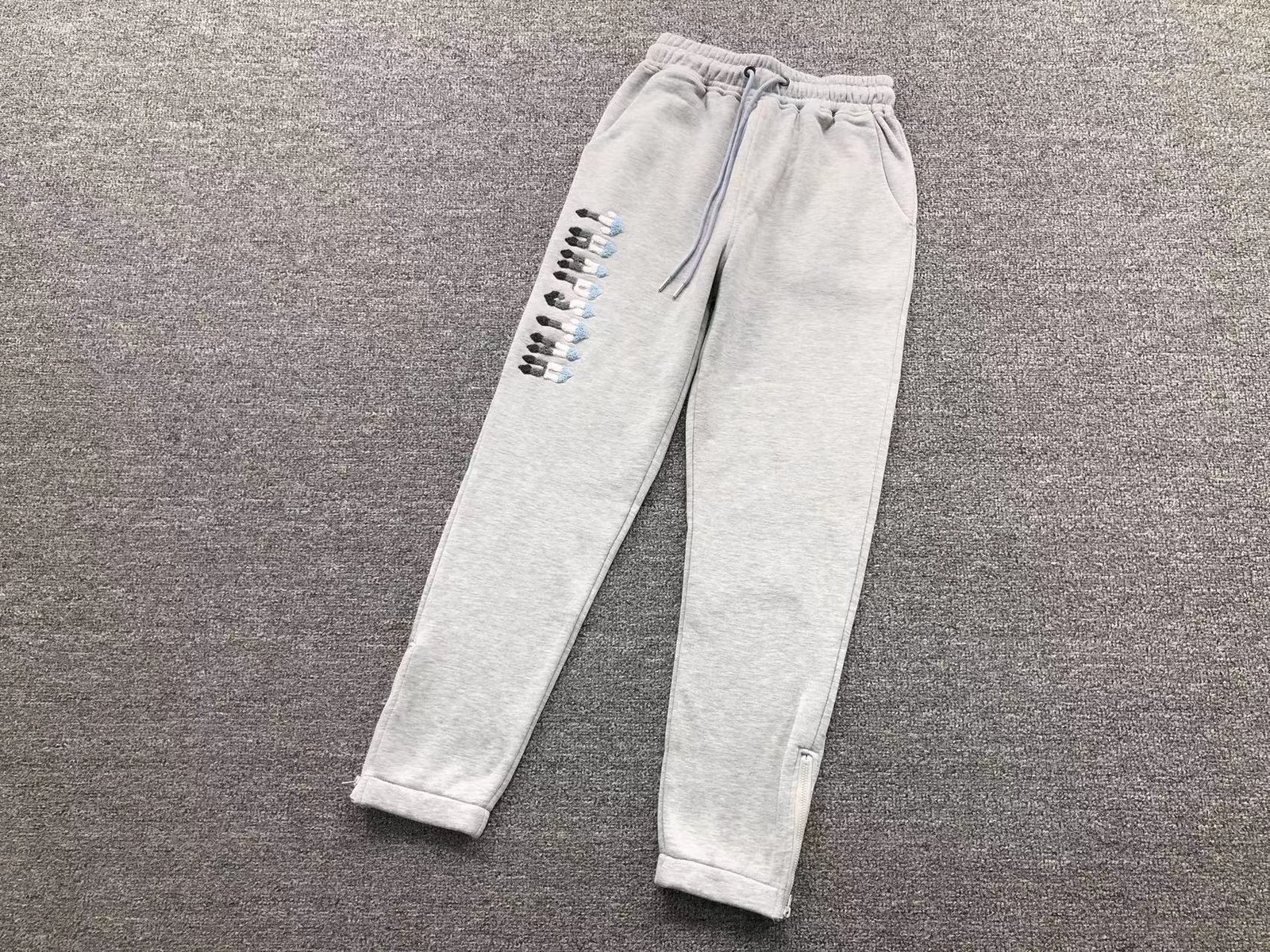 Trapstar Gradient Logo Tracksuit Grey - Image 6