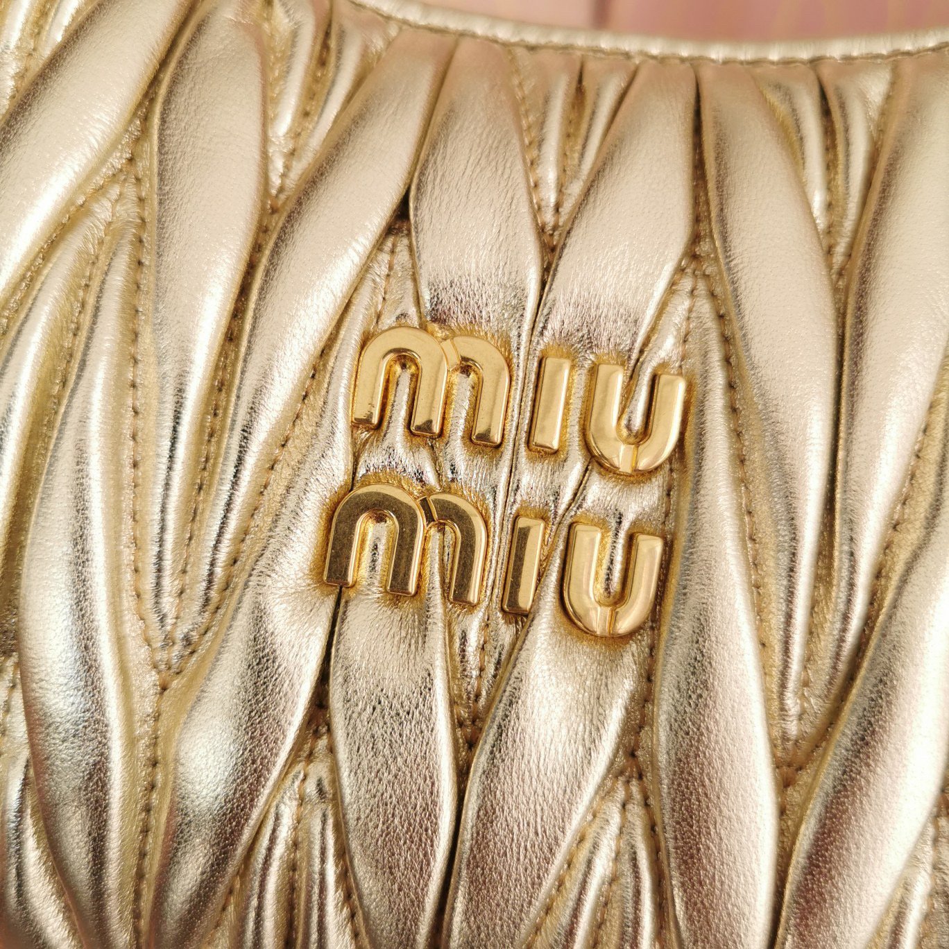 Miu Miu Bag Gold - Image 6