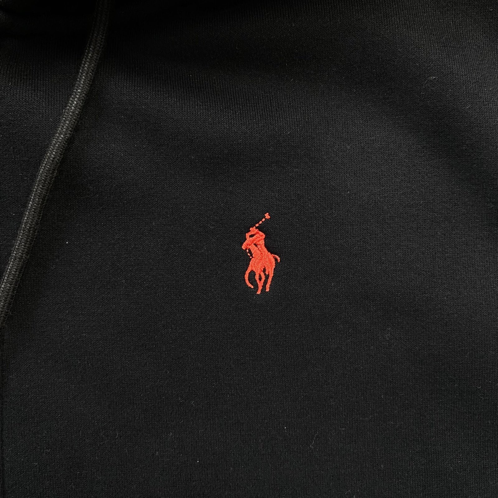 Ralph Lauren Zip Up Black Red Logo - Image 6