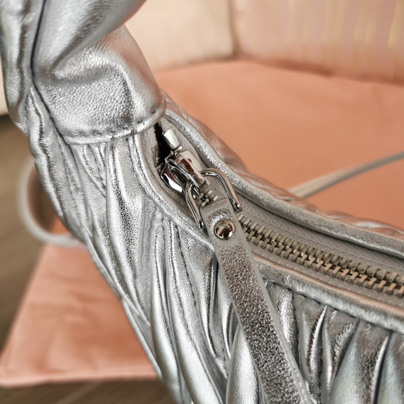 Miu Miu Bag Silver - Image 6