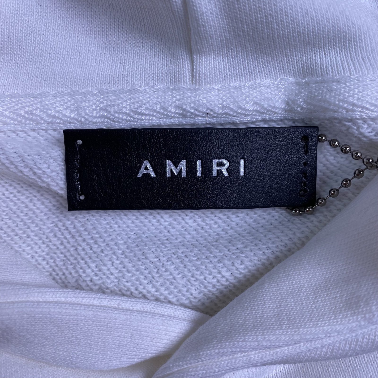 Amiri Bar Hoodie White - Image 6